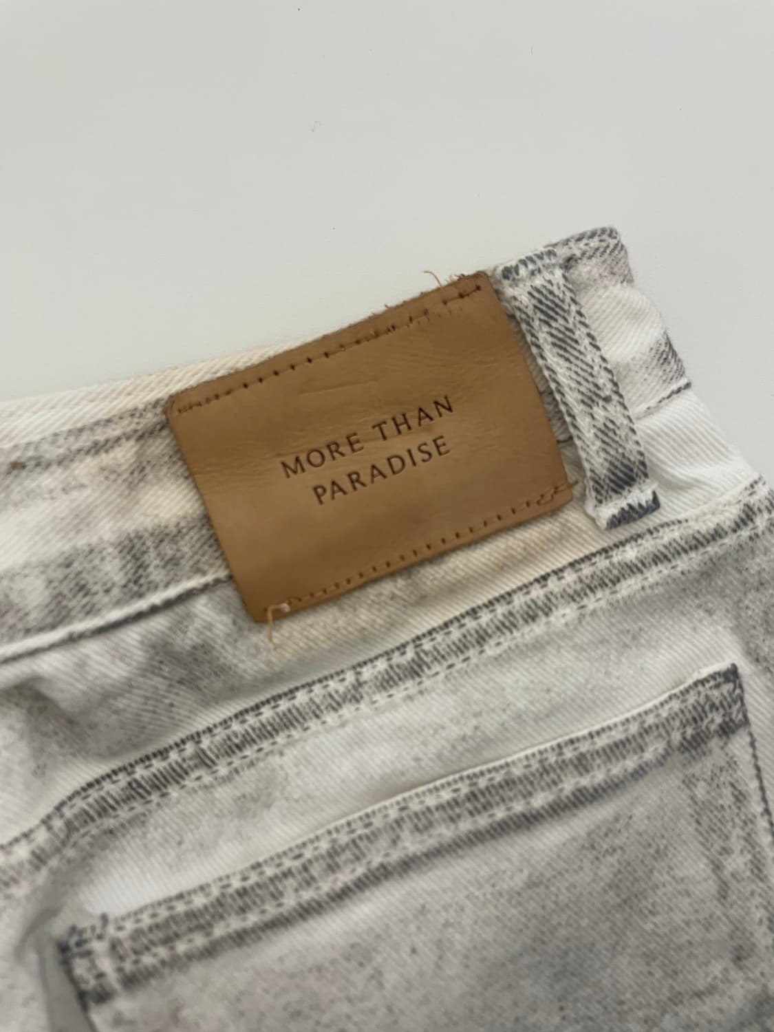 워싱 아웃 데님 미니스커트 상품이미지6