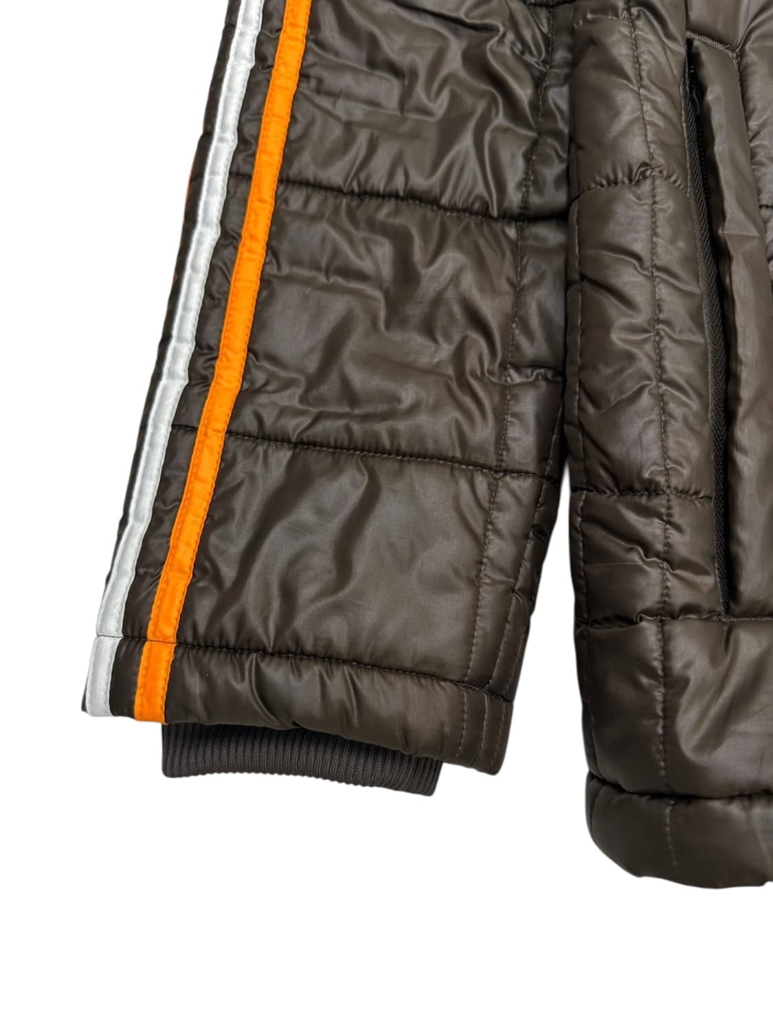 아디다스 올드스쿨 패딩 자켓 브라운 (M)  상품이미지7