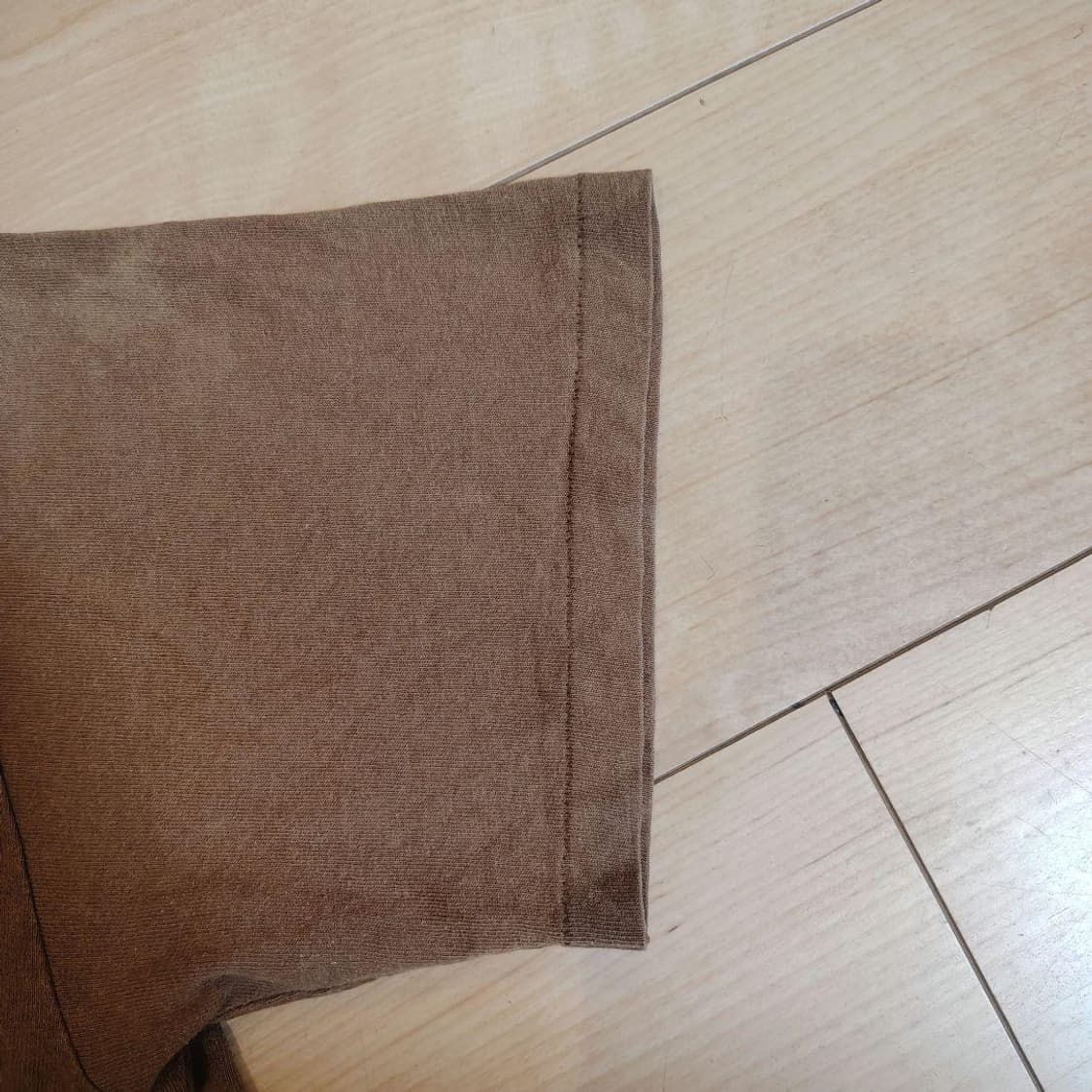 90s 빈티지 비치 스케이트보드 로고 반팔 티셔츠 브라운 상품이미지6