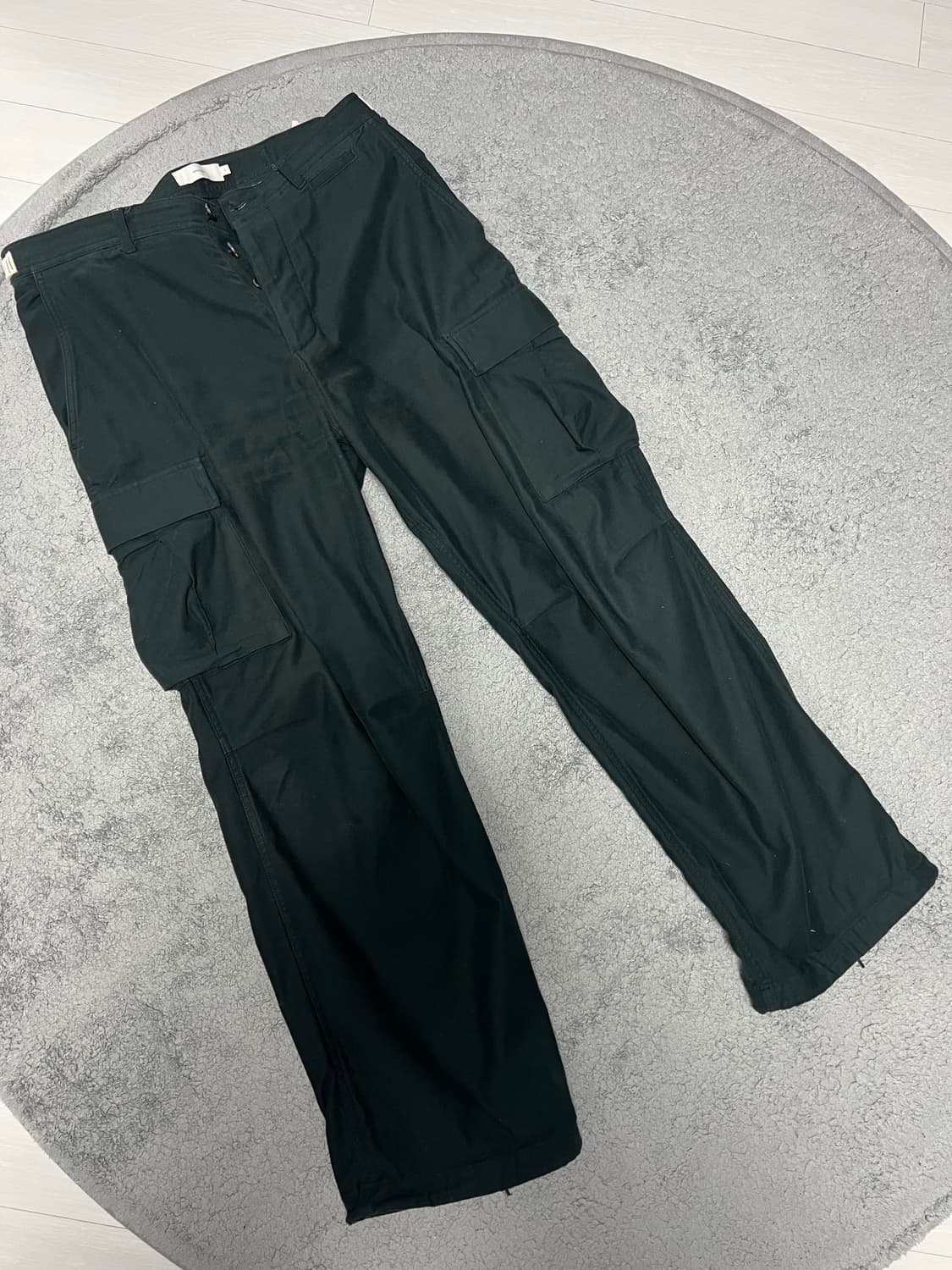 아워셀브스 백사틴 b.d.u 팬츠 블랙 3사이즈 상품이미지1