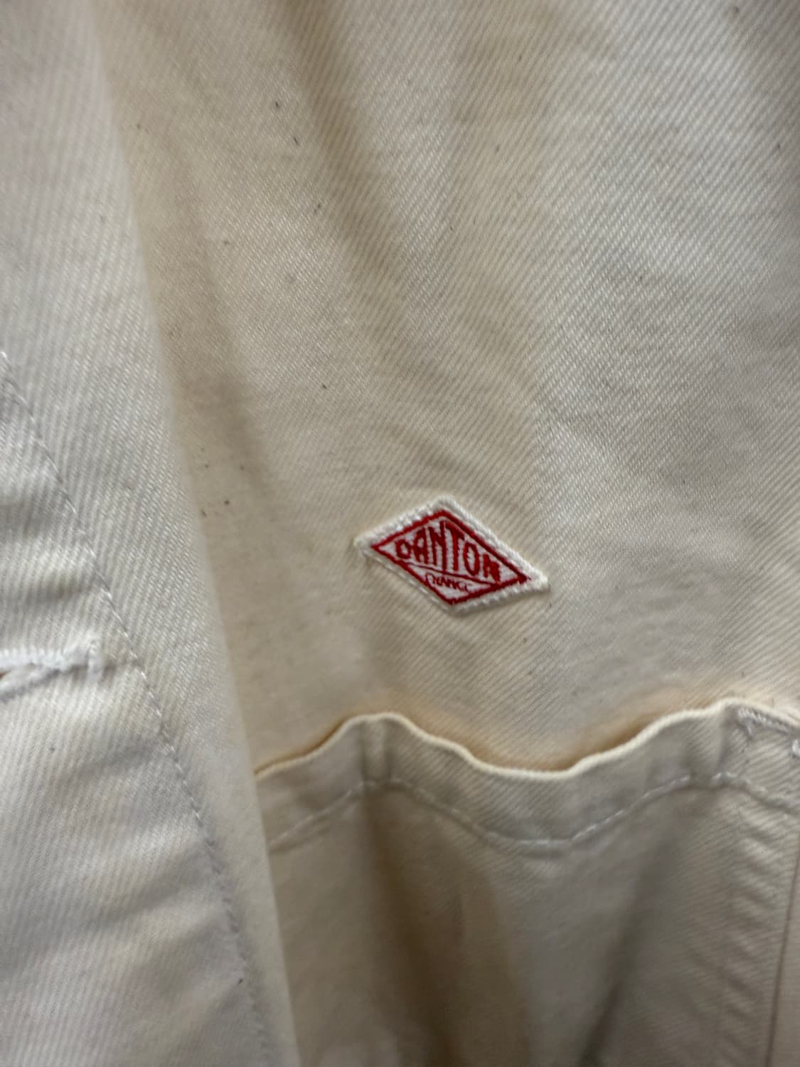 단톤 커버올 자켓 아이보리 36 상품이미지5