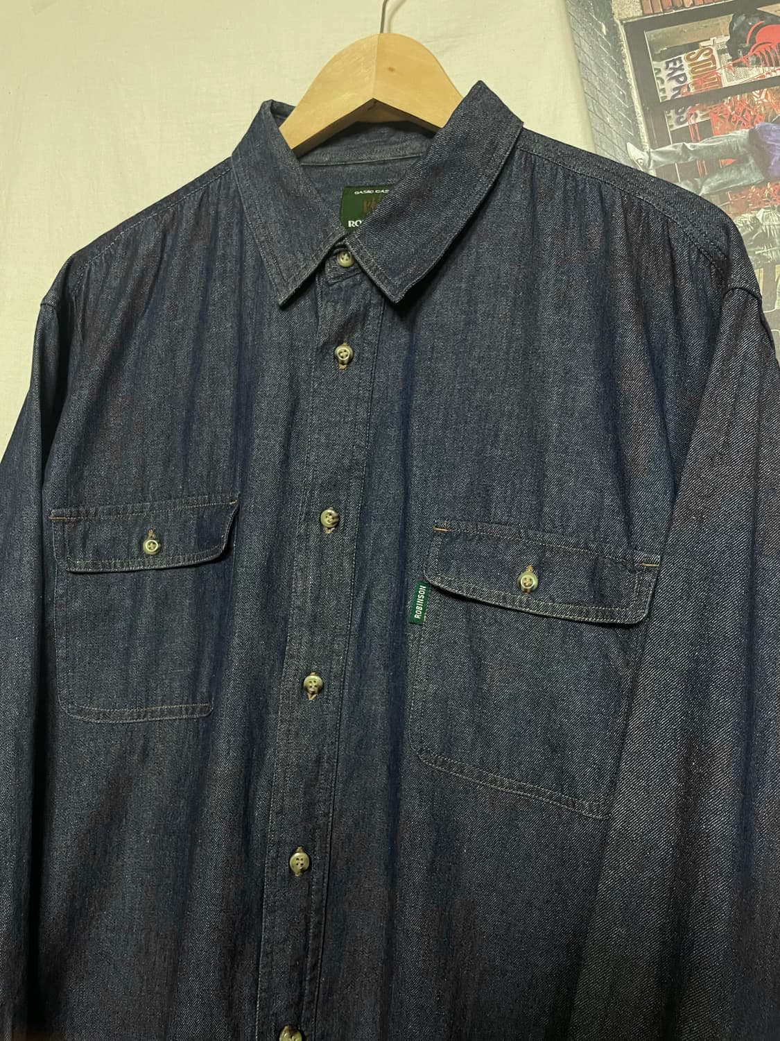 ROBINSON 데님셔츠  상품이미지2