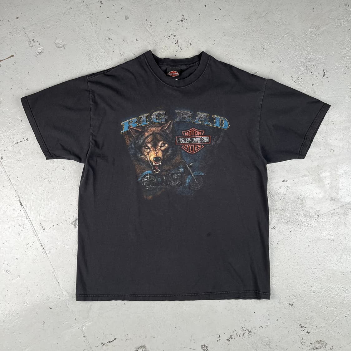 빈티지 할리데이비슨 Big Bad 반팔 상품이미지1