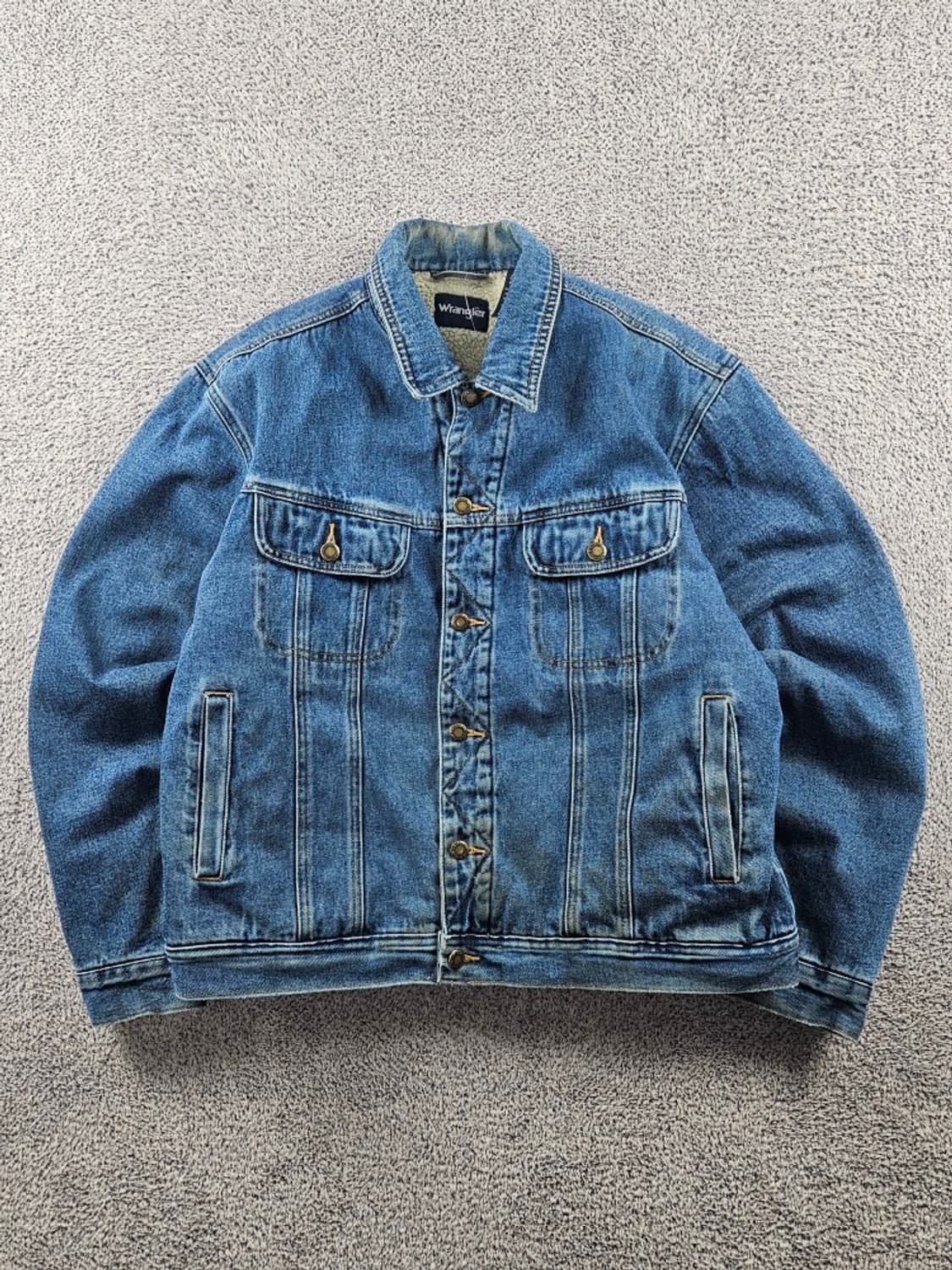 랭글러 쉐르파 라이닝 데님 트러커 자켓 ( L ) / 11023 상품이미지1