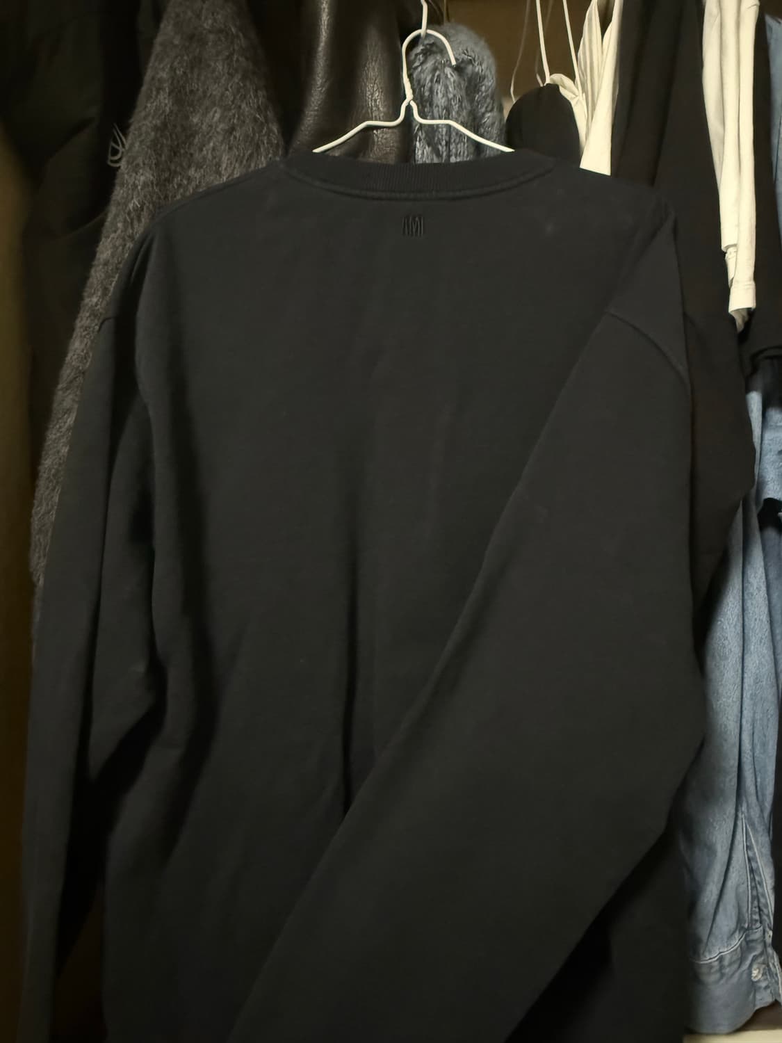 아미 스몰로고 맨투맨 상품이미지4