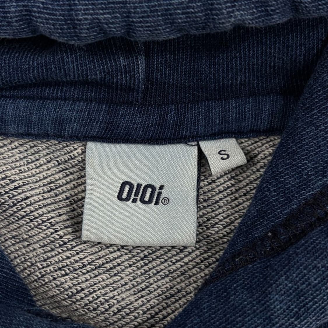 oioi 데님 워시드 후드티 v3060 상품이미지6