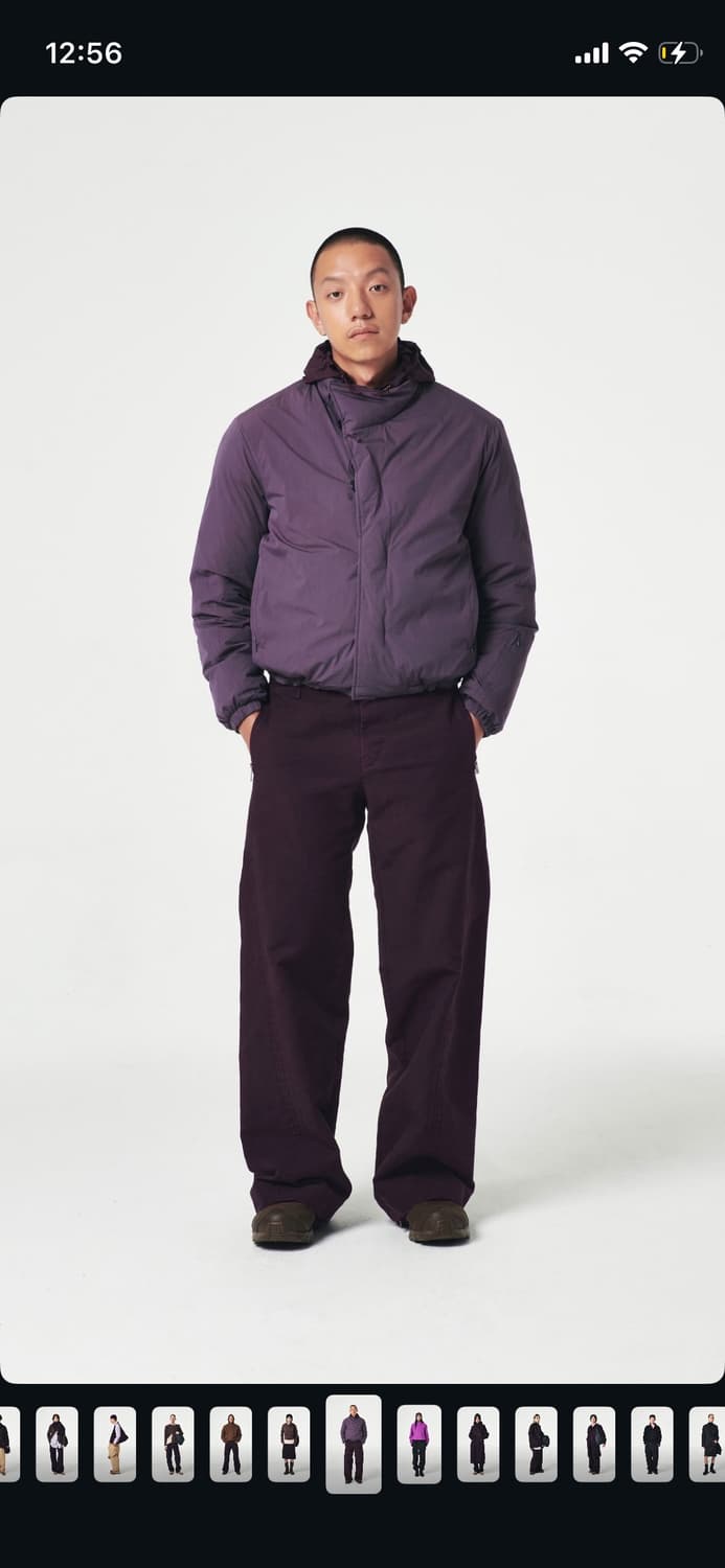 SHRUNKEN PUFFER DOWN - PARKA PURPLE 상품이미지3