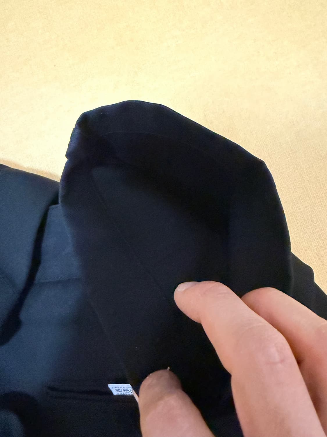 Another Office 산티아고 슬랙스 스탠다드 블랙 상품이미지3