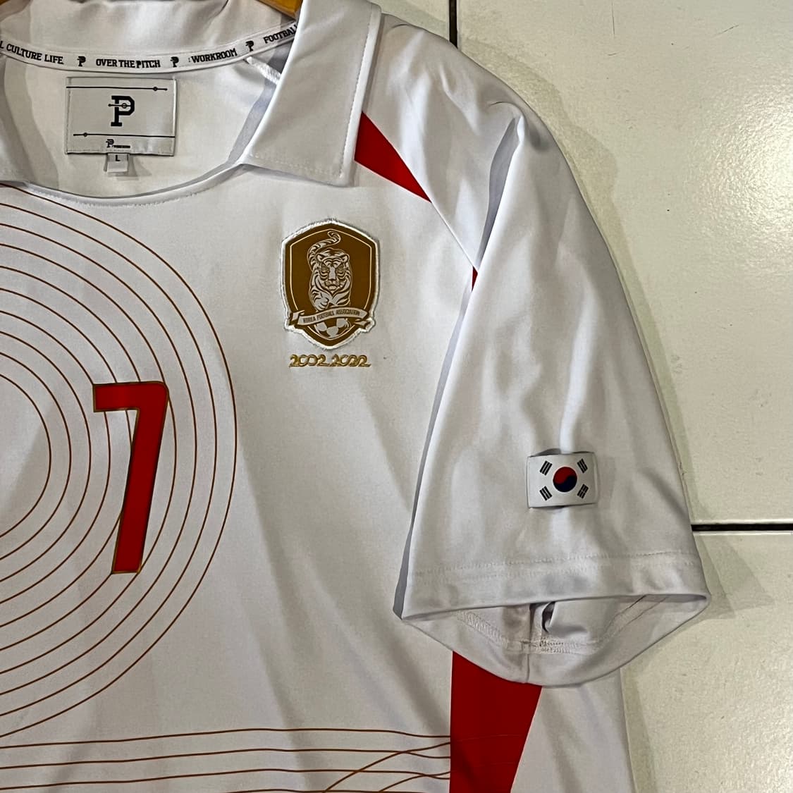 오버더피치 2002월드컵 20주년 복각 유니폼 손흥민 상품이미지4
