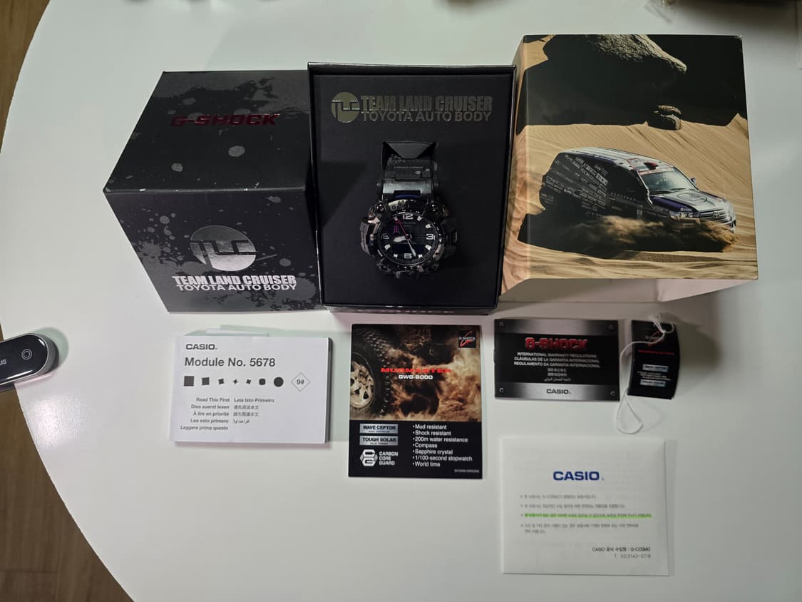 지샥 머드마스터 팀랜드크루저 토요타 GWG-2000TLC-1ADR 상품이미지1