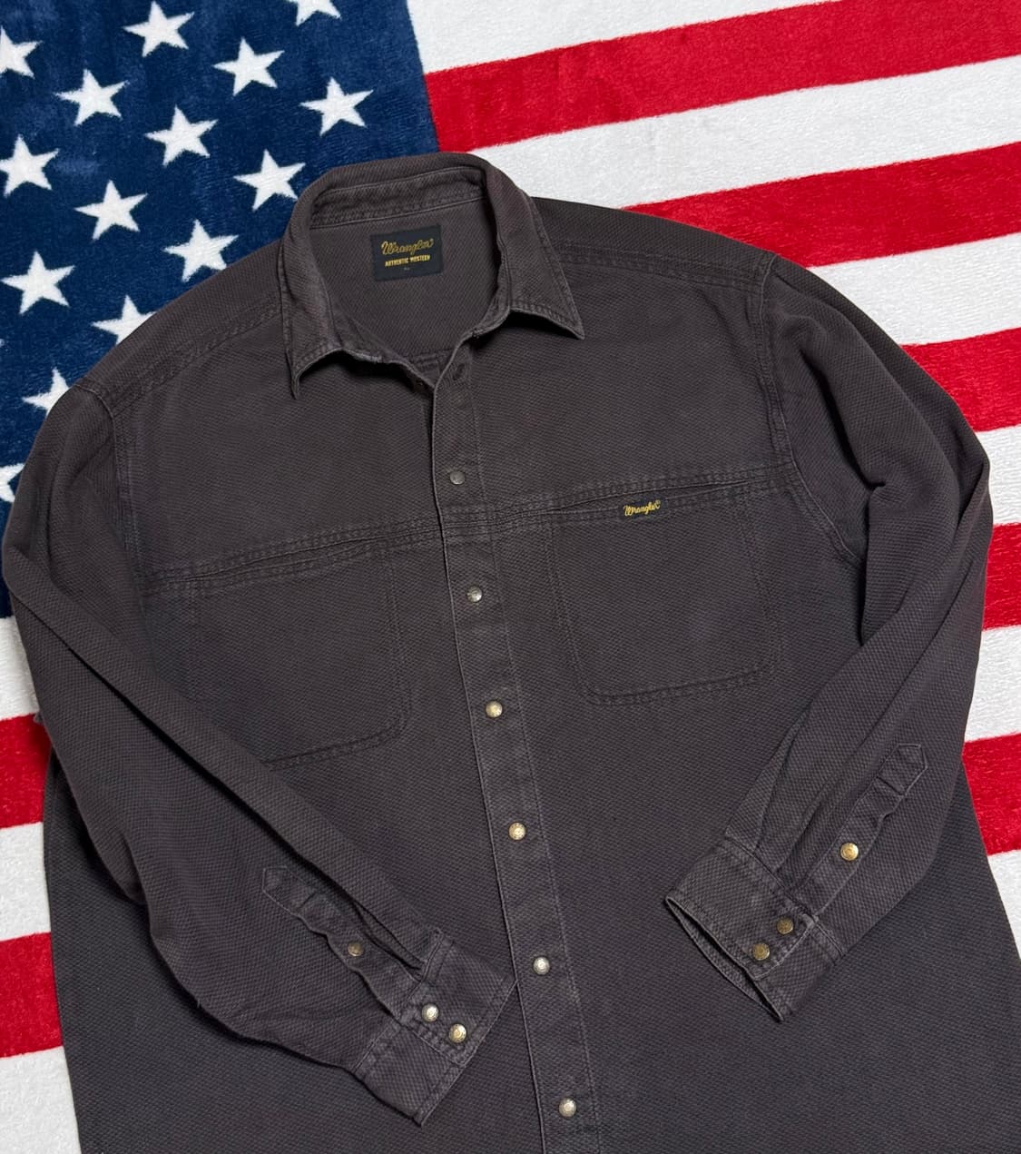 랭글러 워크셔츠 Wrangler Work Shirt vintage[XL] 상품이미지5