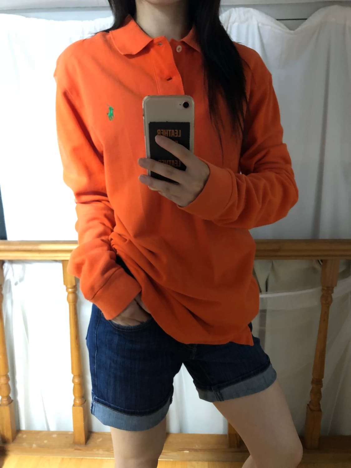 오렌지 롱 슬리브 pk 상품이미지2