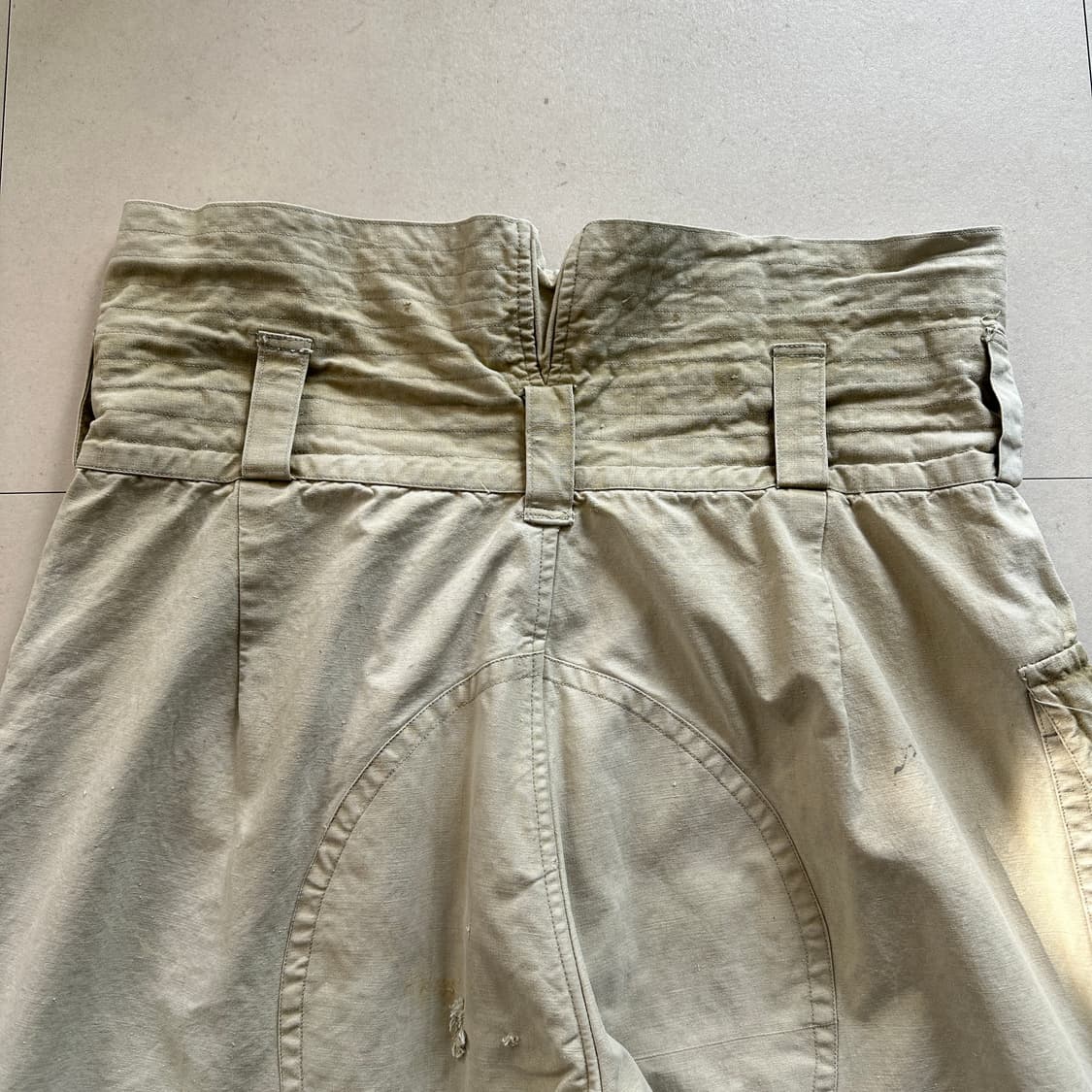 60s 영국 빈티지 하이웨이스트 워크 팬츠 (34) 상품이미지9