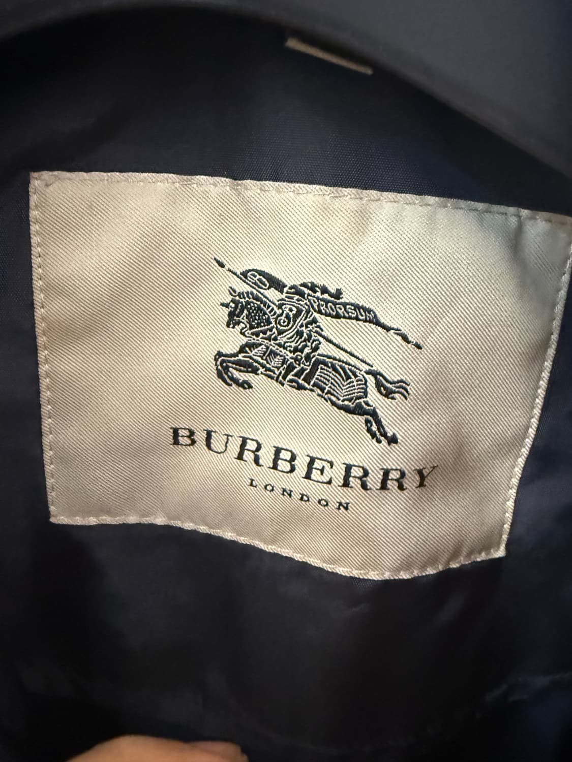 버버리 정품 밀리터리 스타일 필드 블랙 자켓 S 상품이미지10