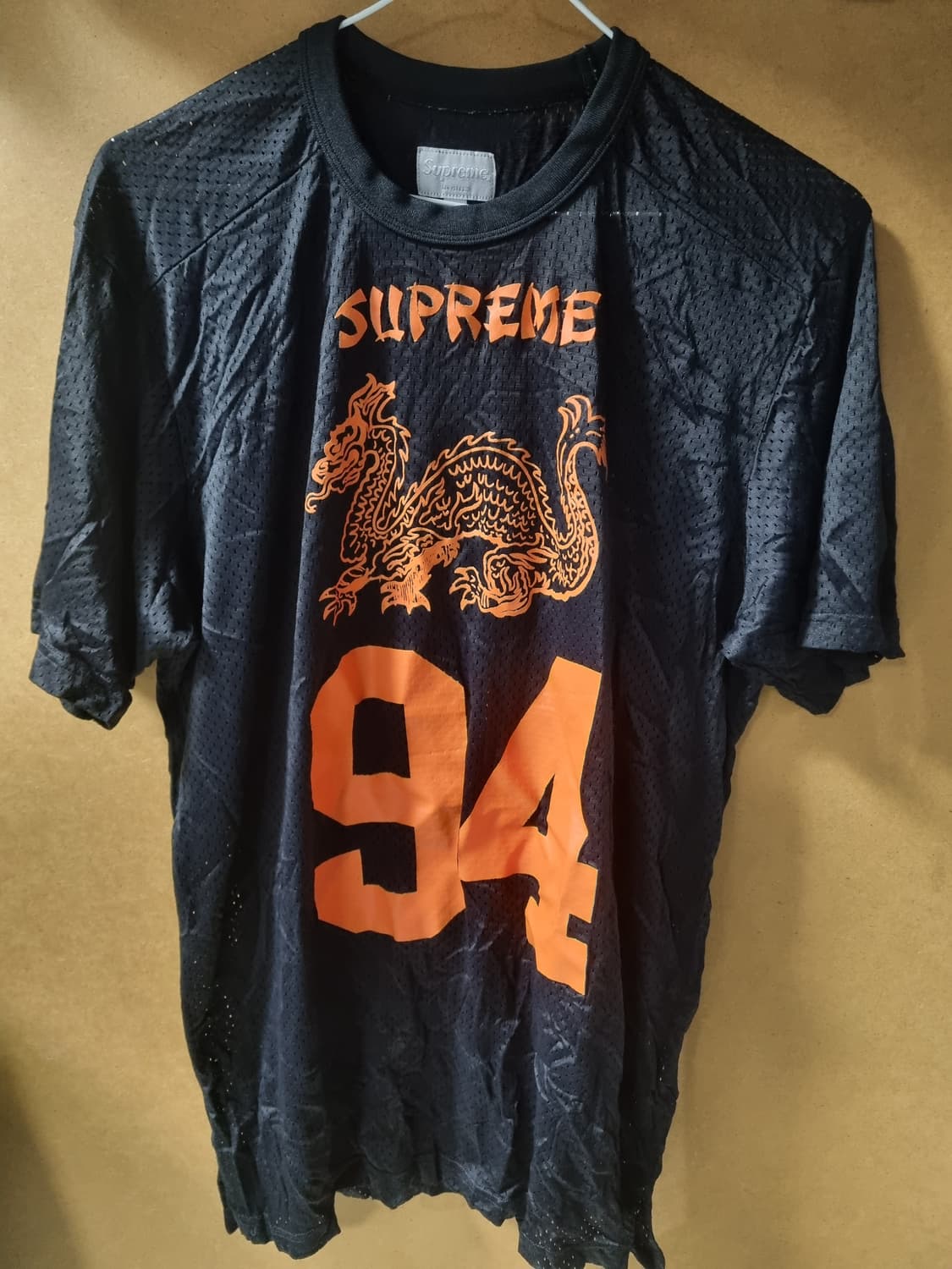 슈프림 남성 메쉬 반팔티  상품이미지1