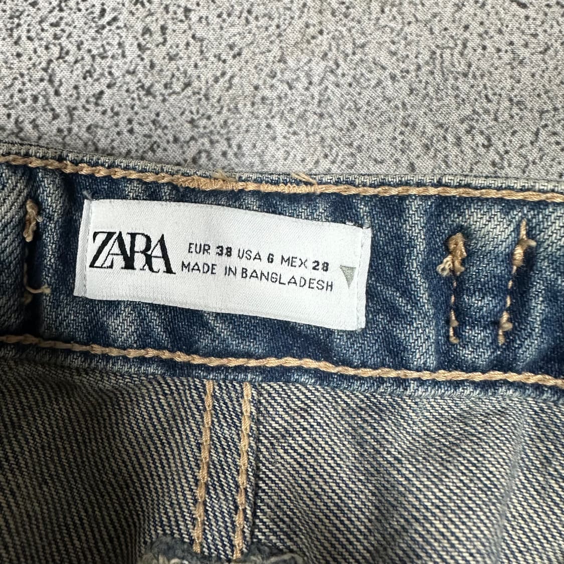 (바배) Zara 자라 데님 카고 팬츠 상품이미지3