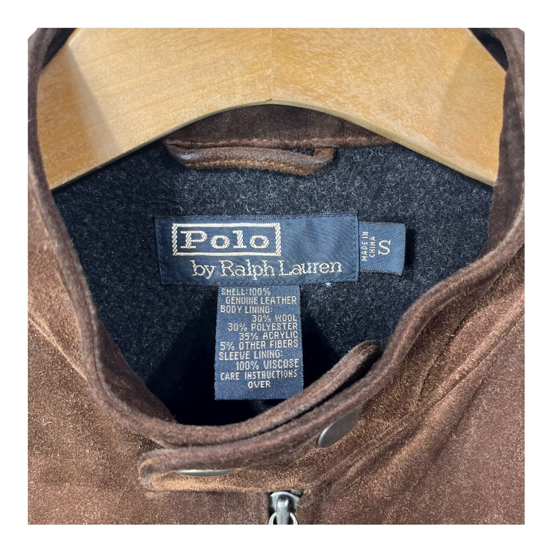 [Polo] 90~00's 폴로랄프로렌 스웨이드 싱글자켓 상품이미지5