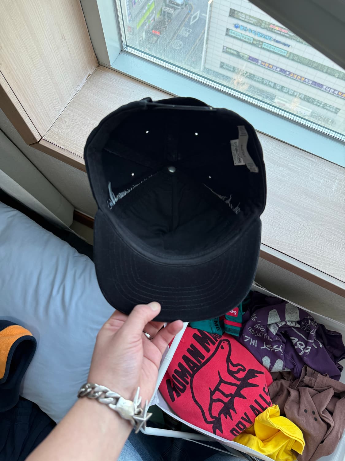 셀린느 로고 코튼 볼캡 상품이미지2