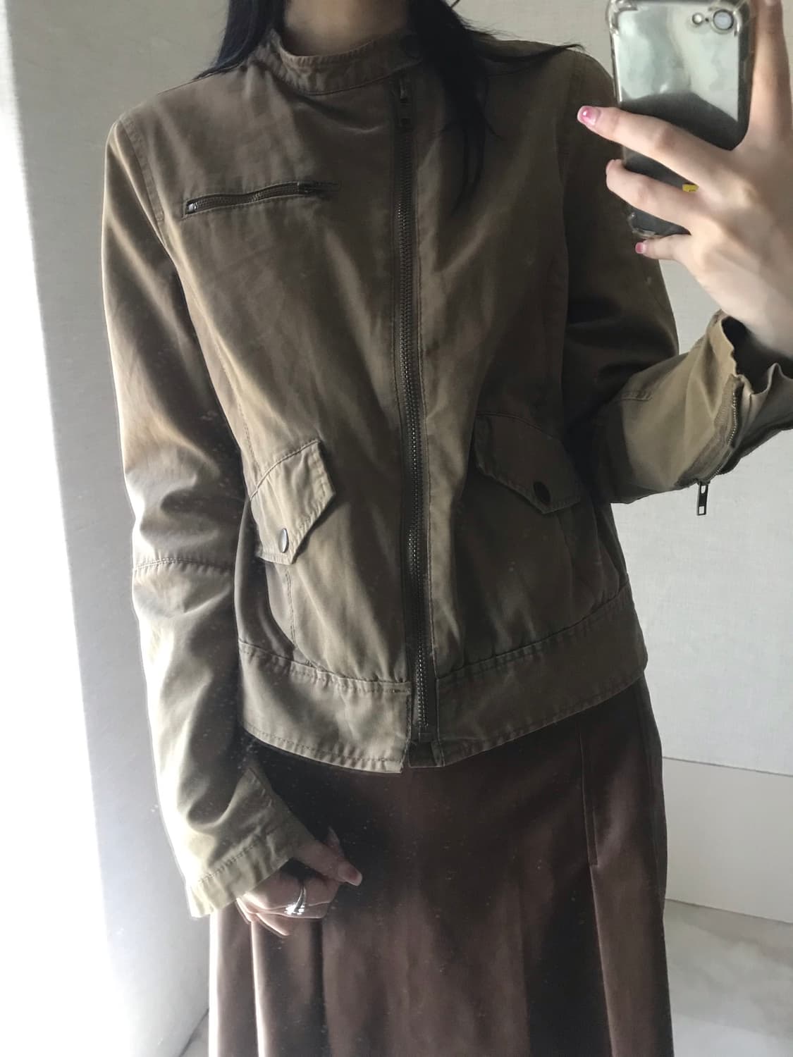 빈티지 브라운 자켓 상품이미지2