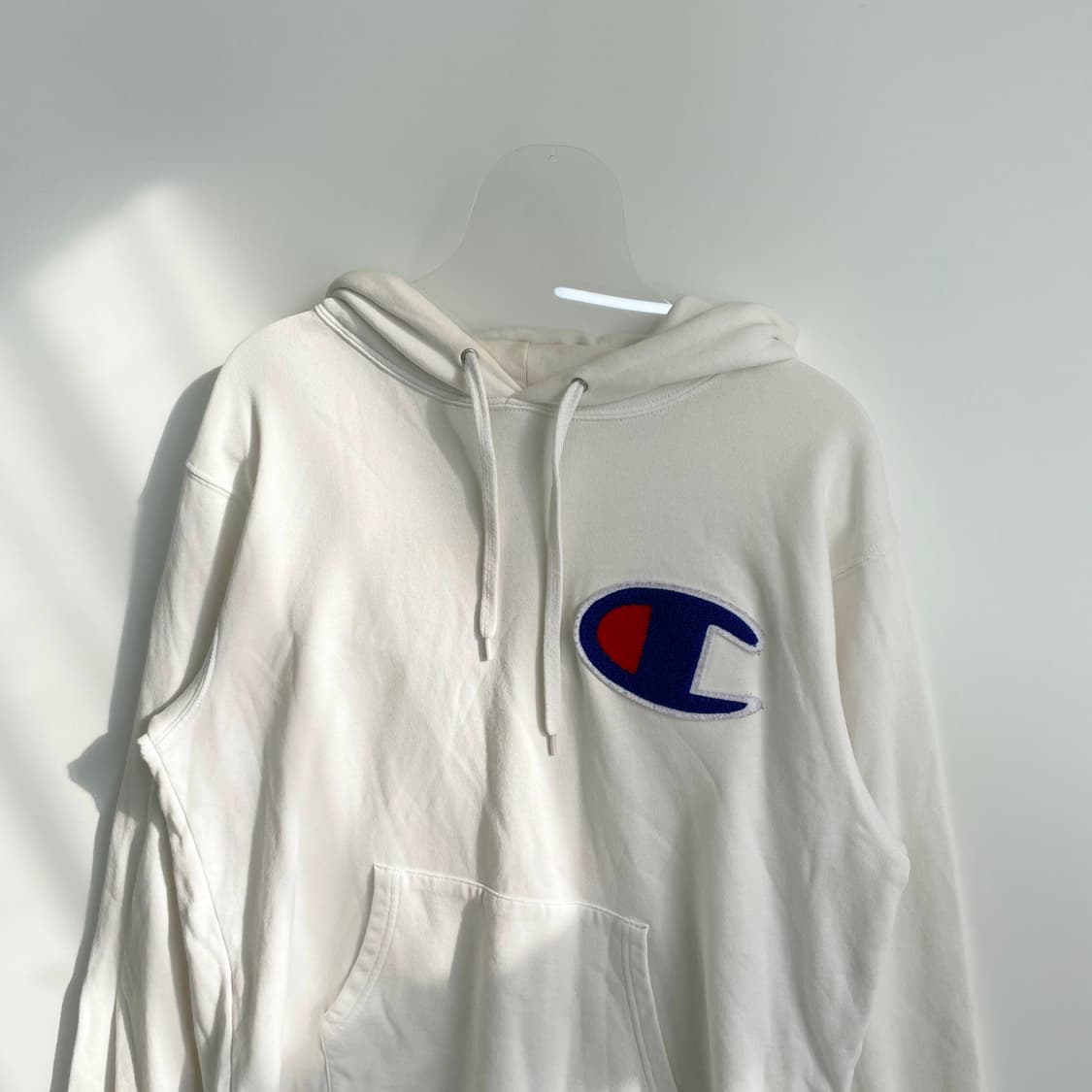 B1 챔피온 빅로고 부클패치 후드 105사이즈 상품이미지2