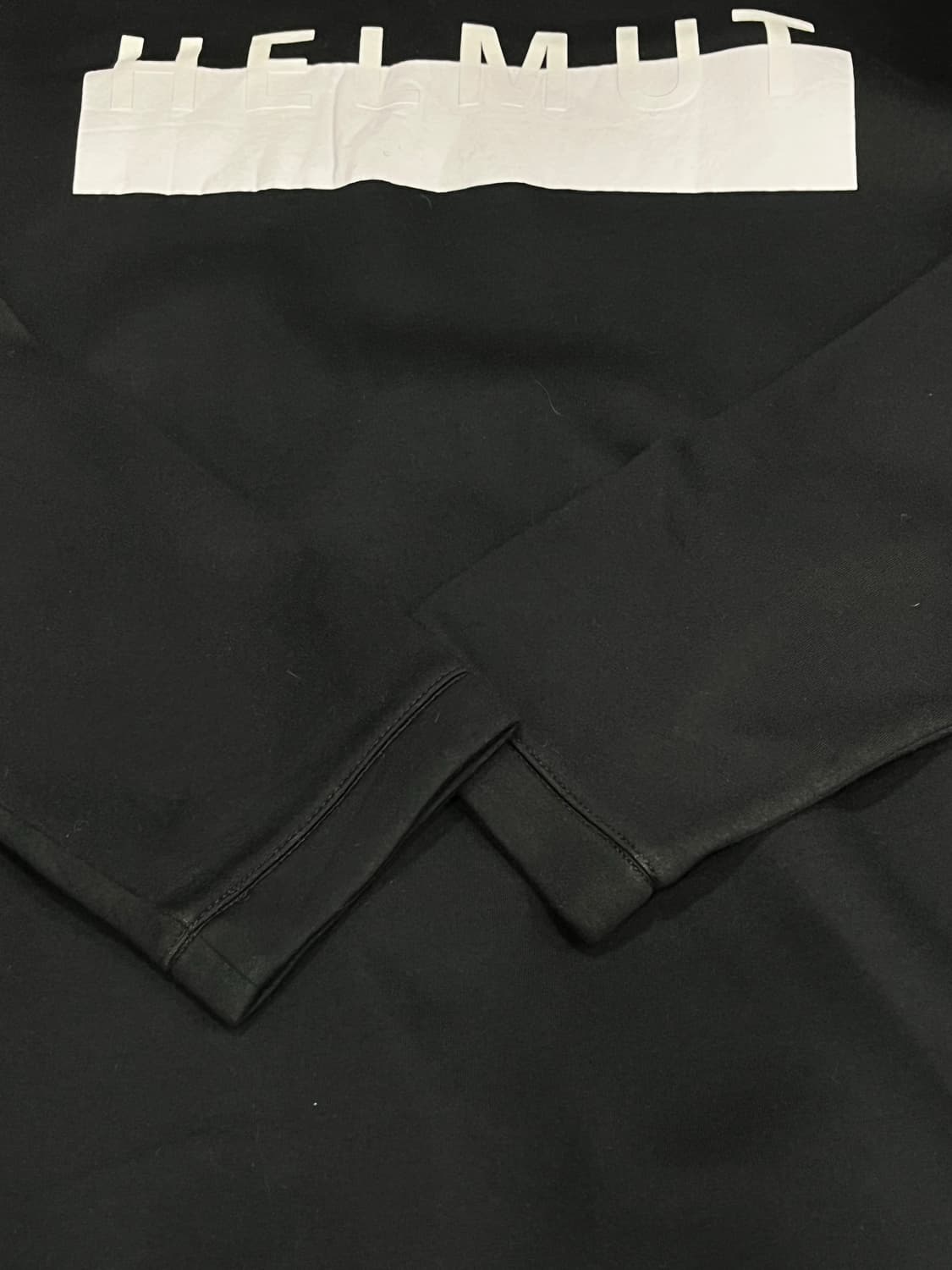 헬무트랭 블랙 로고 긴팔 티셔츠 맨투맨 L 상품이미지8