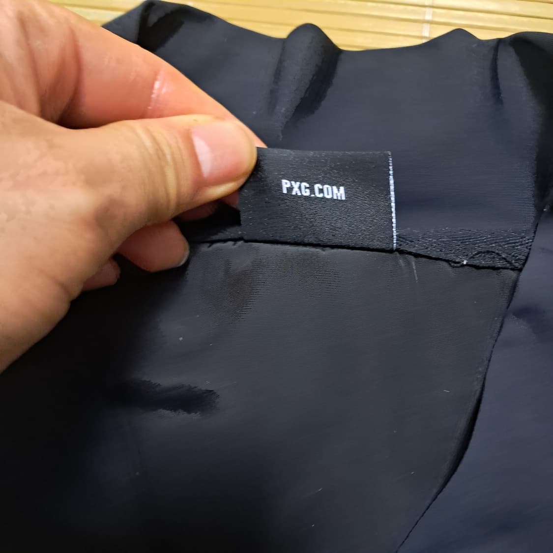 PXG 블랙 봄버 자켓 바람막이 점퍼 XL 상품이미지5