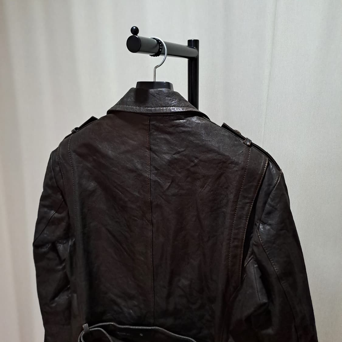 (택포) 지이크 양가죽 벨티드 4포켓 자켓 B100 상품이미지5