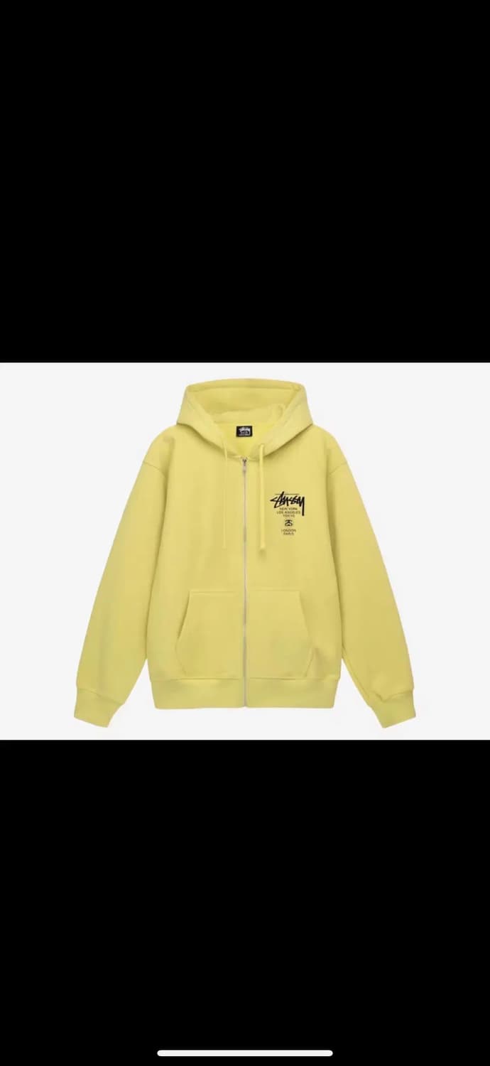 스투시 월드투어 후드집업  상품이미지2