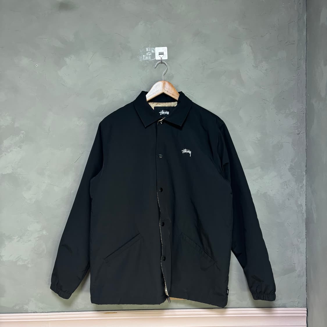 스투시 백로고 코치자켓  상품이미지2