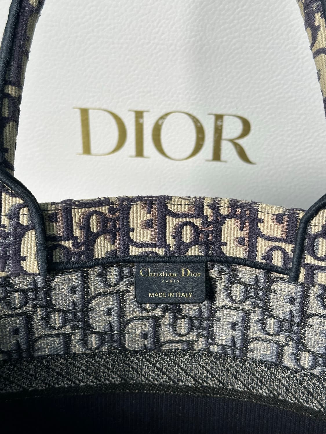 디올 오블리크 북토트 미디움  상품이미지10