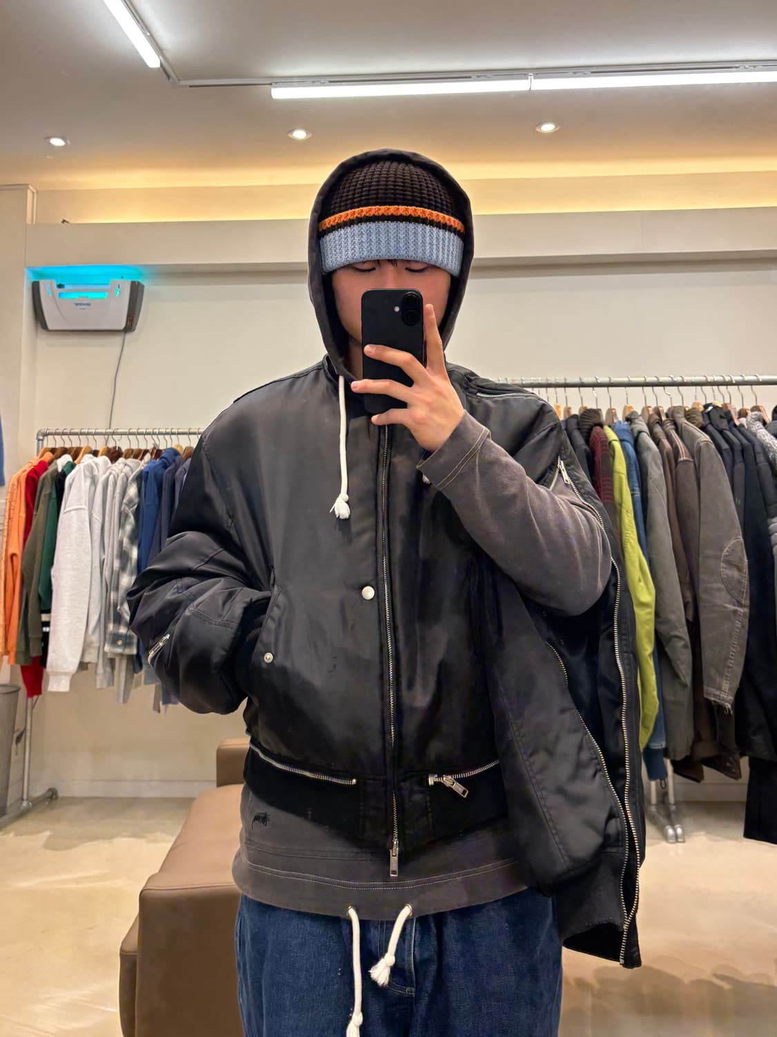 그레일즈 멀티 지퍼 항공점퍼 상품이미지9