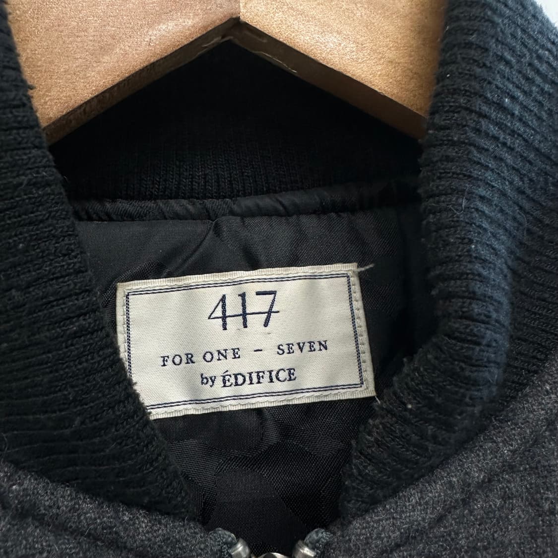 417 에디피스 울 봄버 자켓 상품이미지4