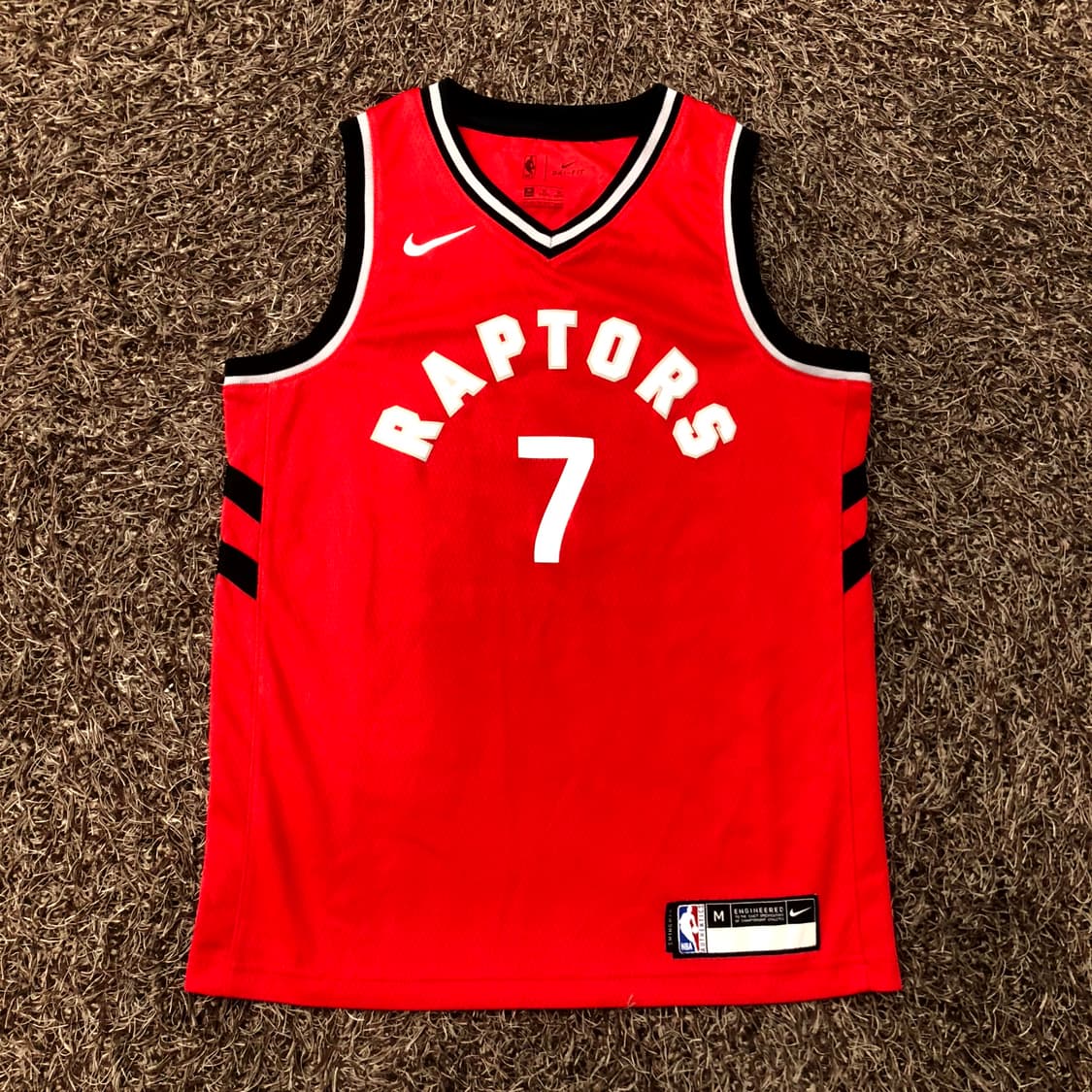 M 나이키 NBA 키즈 토론토 랩터스 라우리 농구 저지 유니폼 상품이미지1