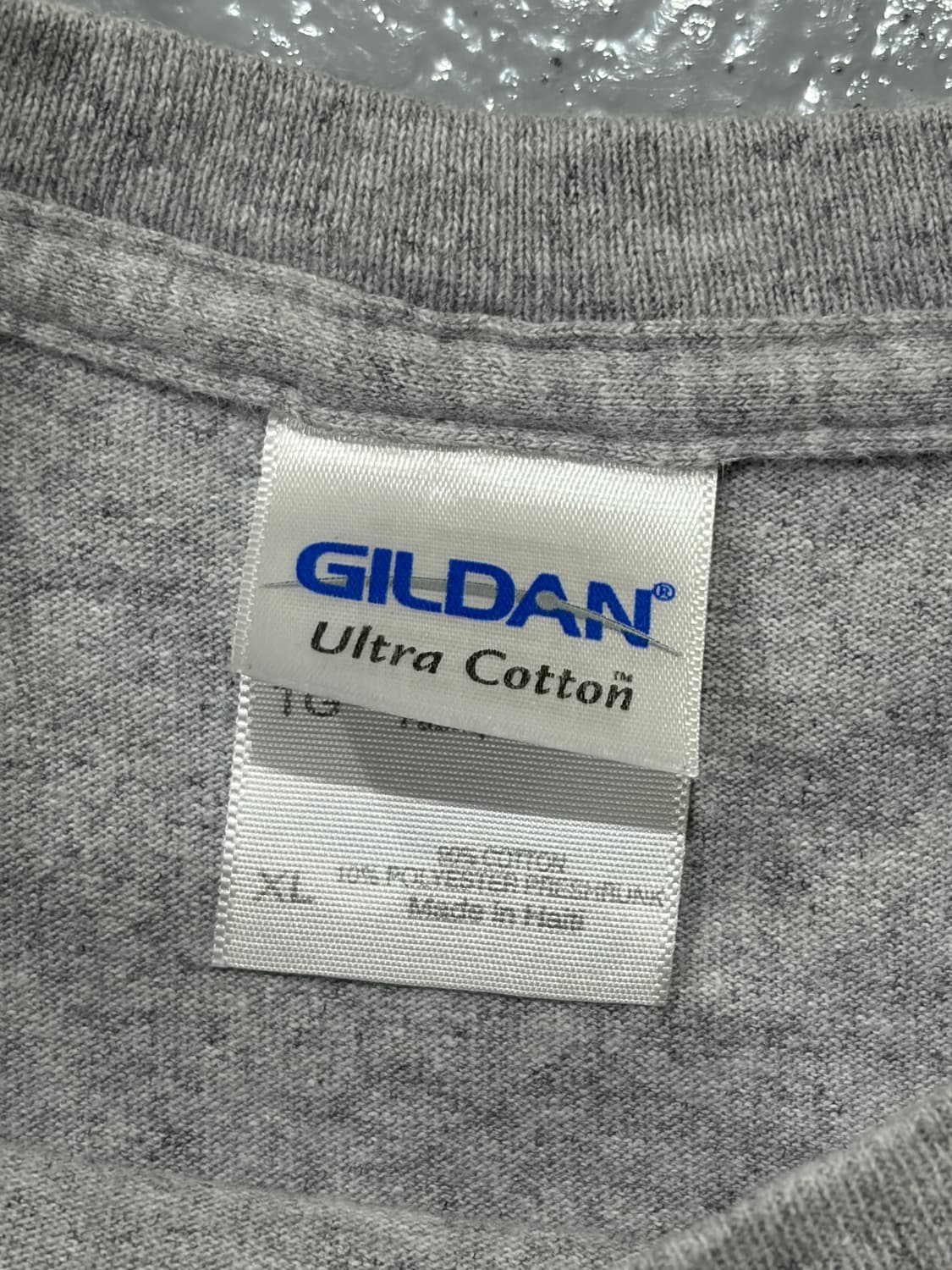 길단(Gildan) 그레이 빈티지 반팔 티셔츠 상품이미지3