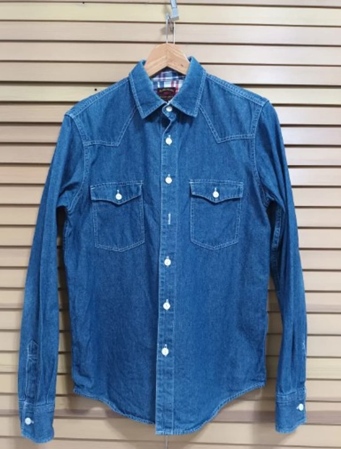 Beams heart 청데님셔츠 M 사이즈 상품이미지2