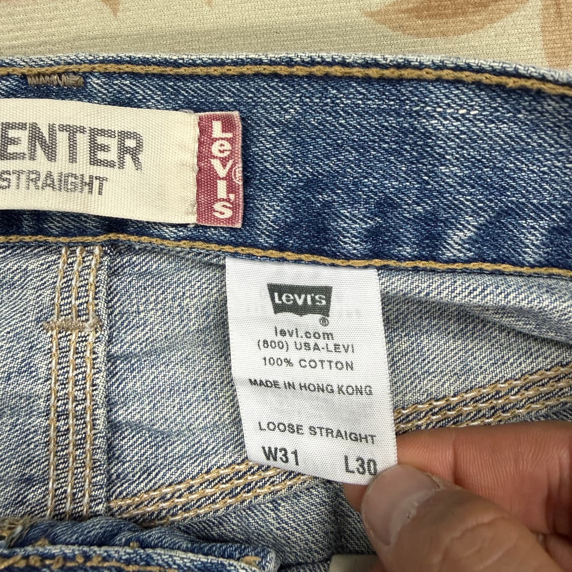 (32)00s 리바이스 Levis 루즈핏 카펜터 데님팬츠 상품이미지5