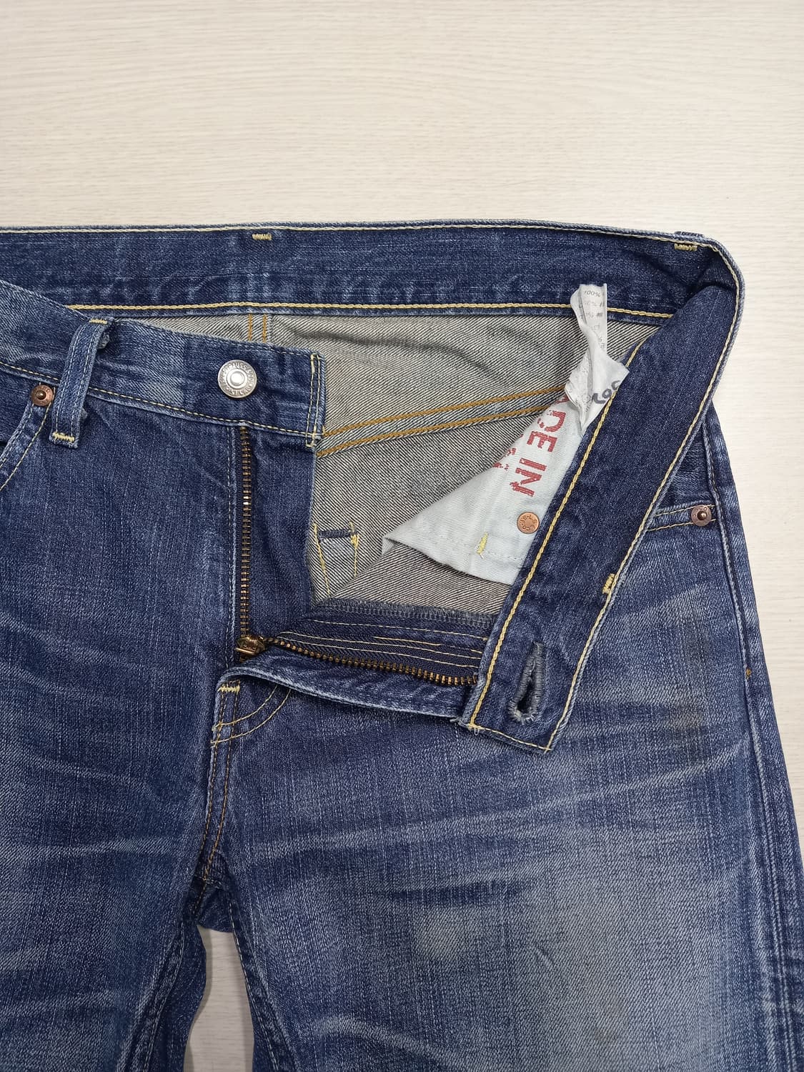 30 리바이스502 Japan 셀비지 일자진 30-218 상품이미지6