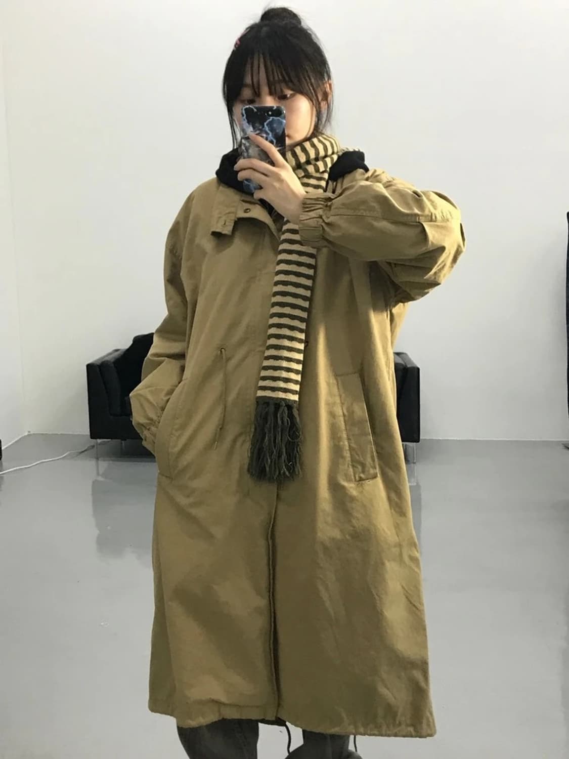 니코앤드 베이지 코트 상품이미지2