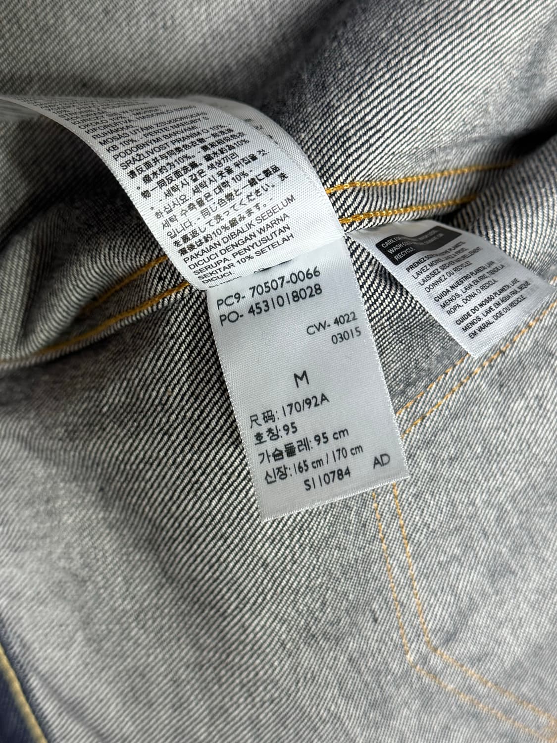 리바이스 LVC 1953 타입 II 자켓 상품이미지4