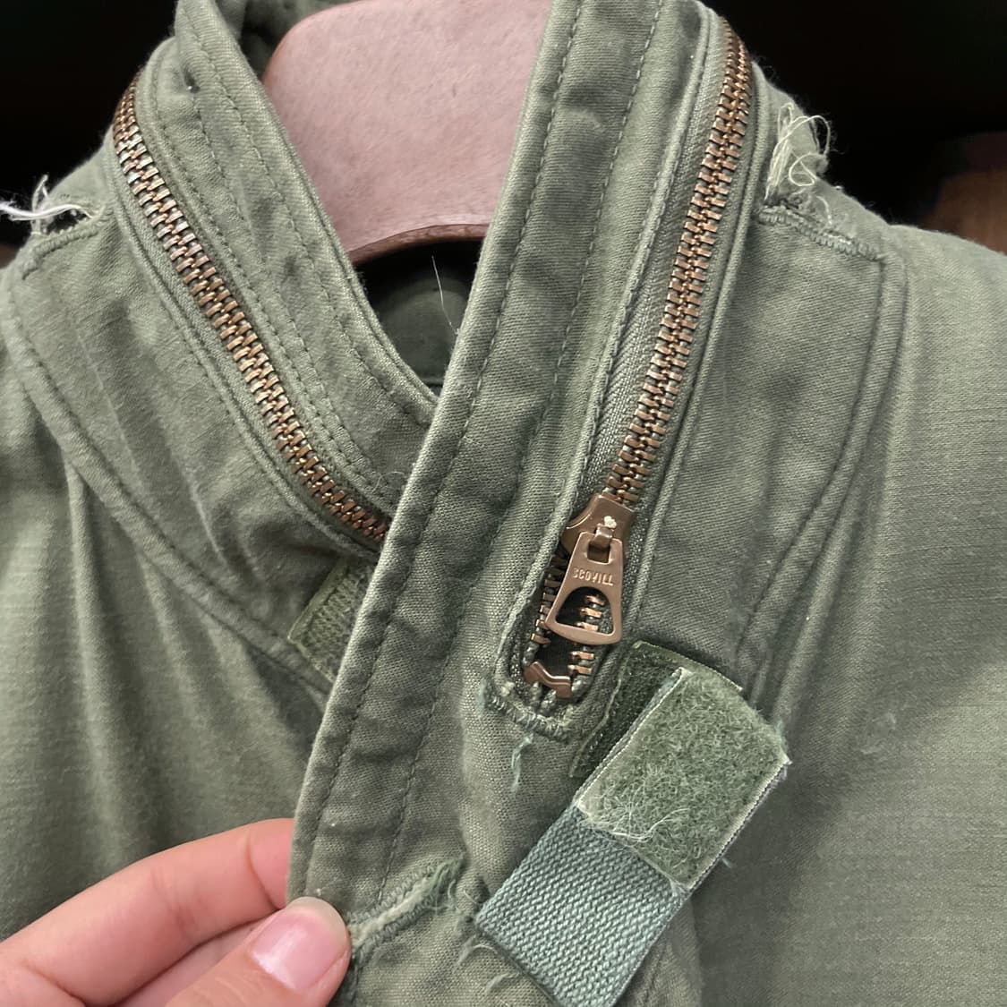 70s 알파인더스트리 M-65 필드자켓 오리지널 밀리터리 야상 N356 상품이미지3