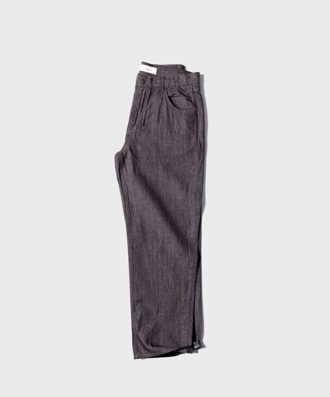 퍼스트플로어 린넨 데님 트라우저 트와일라잇 그레이 46 사이즈 상품이미지2