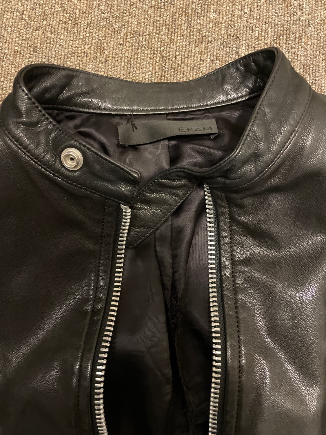 EKAM 에캄 레더자켓 상품이미지5