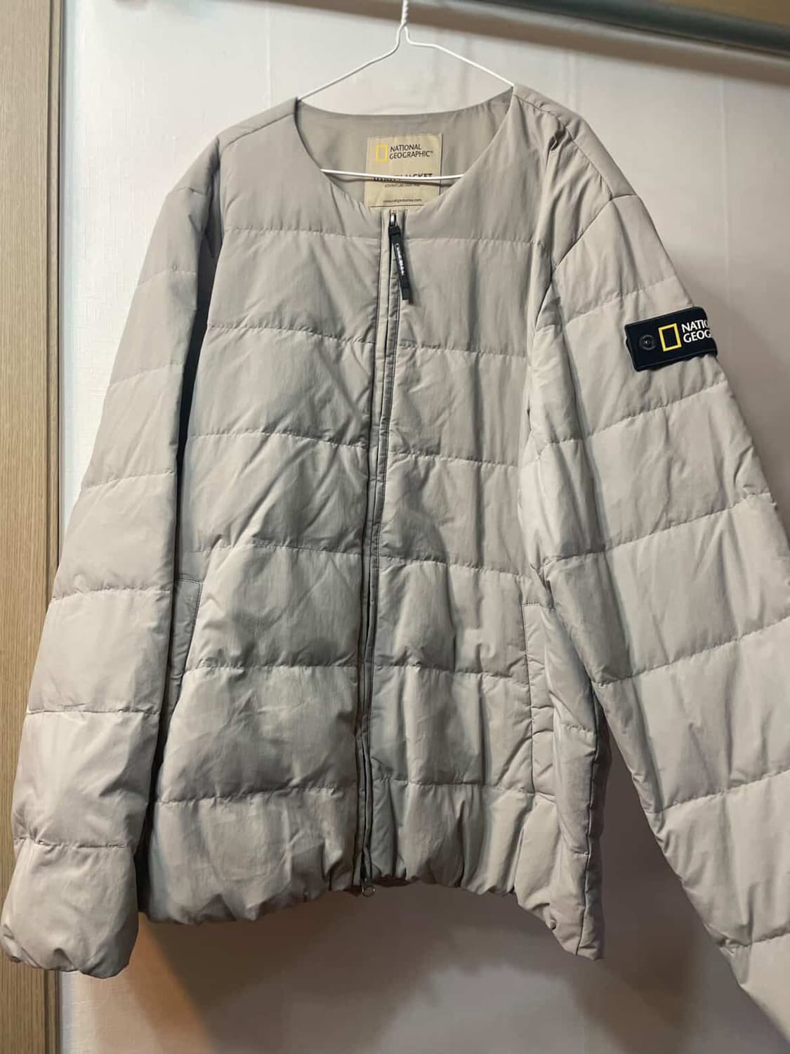 내셔널지오그래픽 남성 헤론 경량패딩 그레이 115 상품이미지1