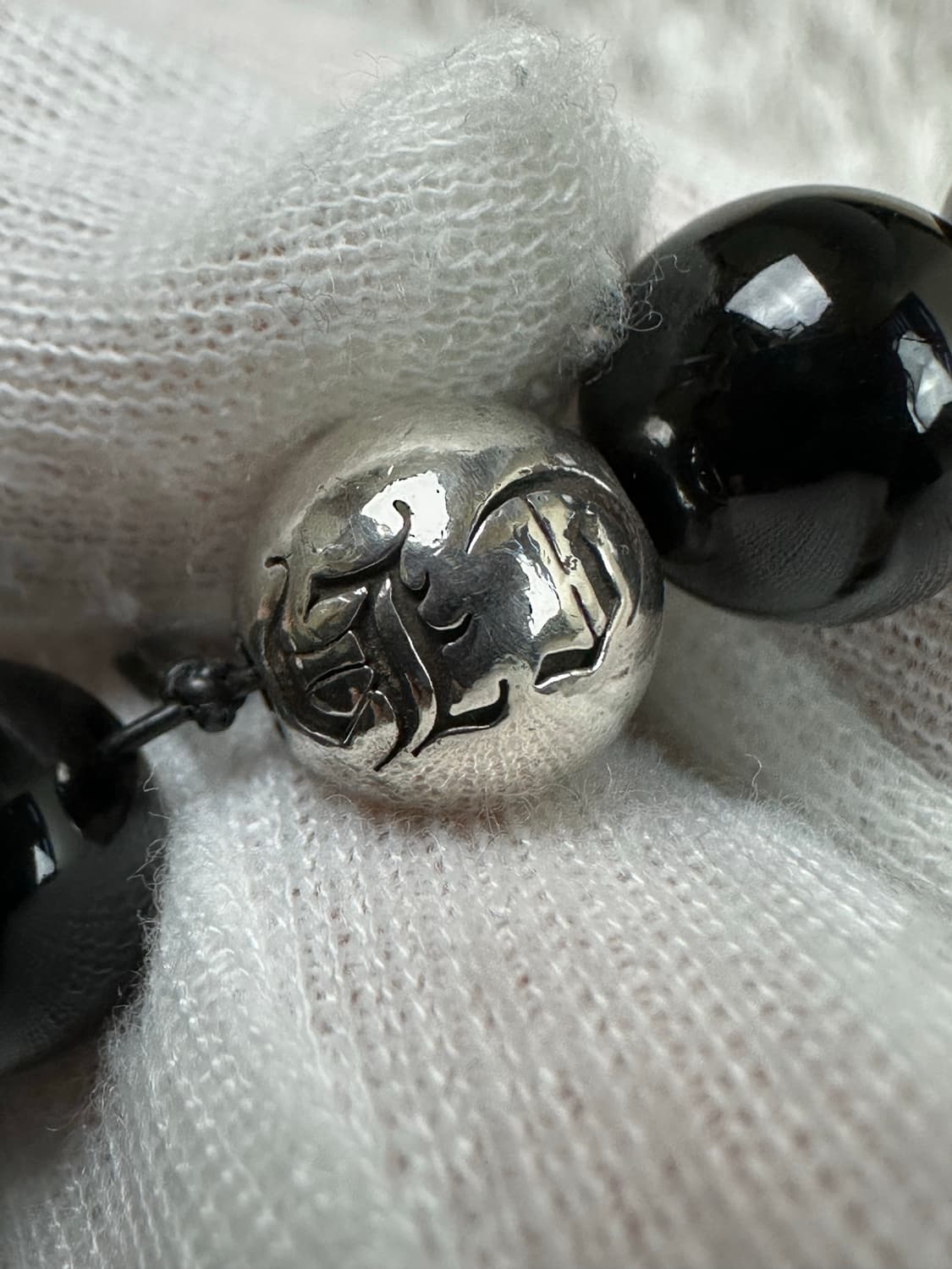 [10mm] 정품 크롬하츠 BS 플레어 참 비즈 팔찌 상품이미지4