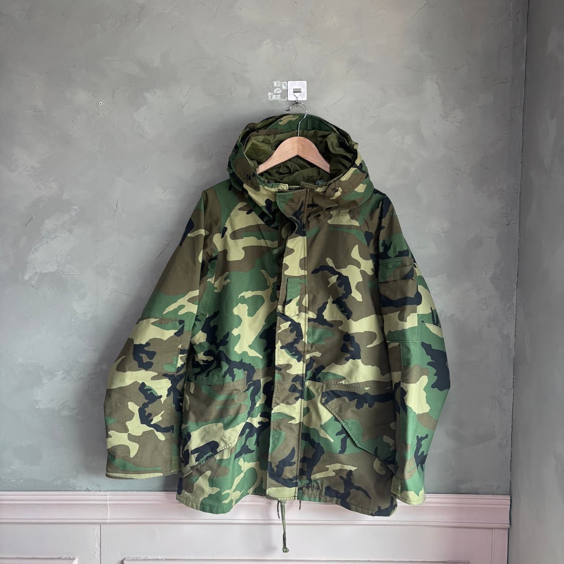 알파인더스트리 우드랜드 카모 야상 파카 자켓 상품이미지1