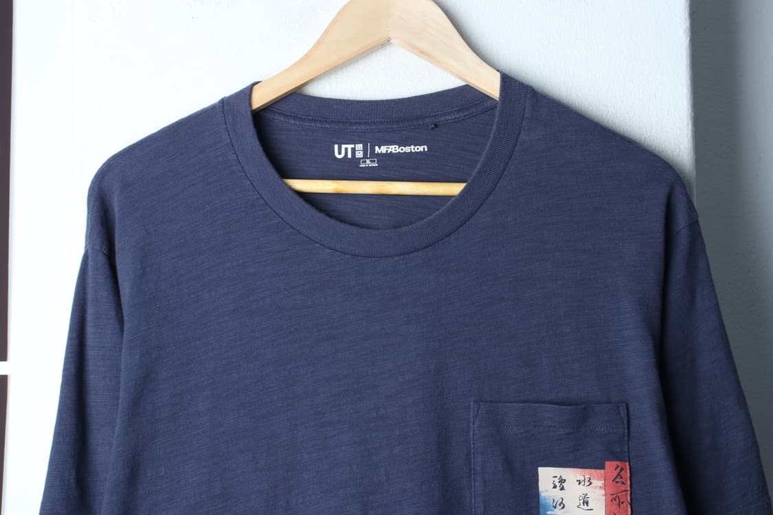(XL-2XL) 유니클로 반팔 티셔츠 보스턴뮤지엄 협업 잉어-H33166 상품이미지3