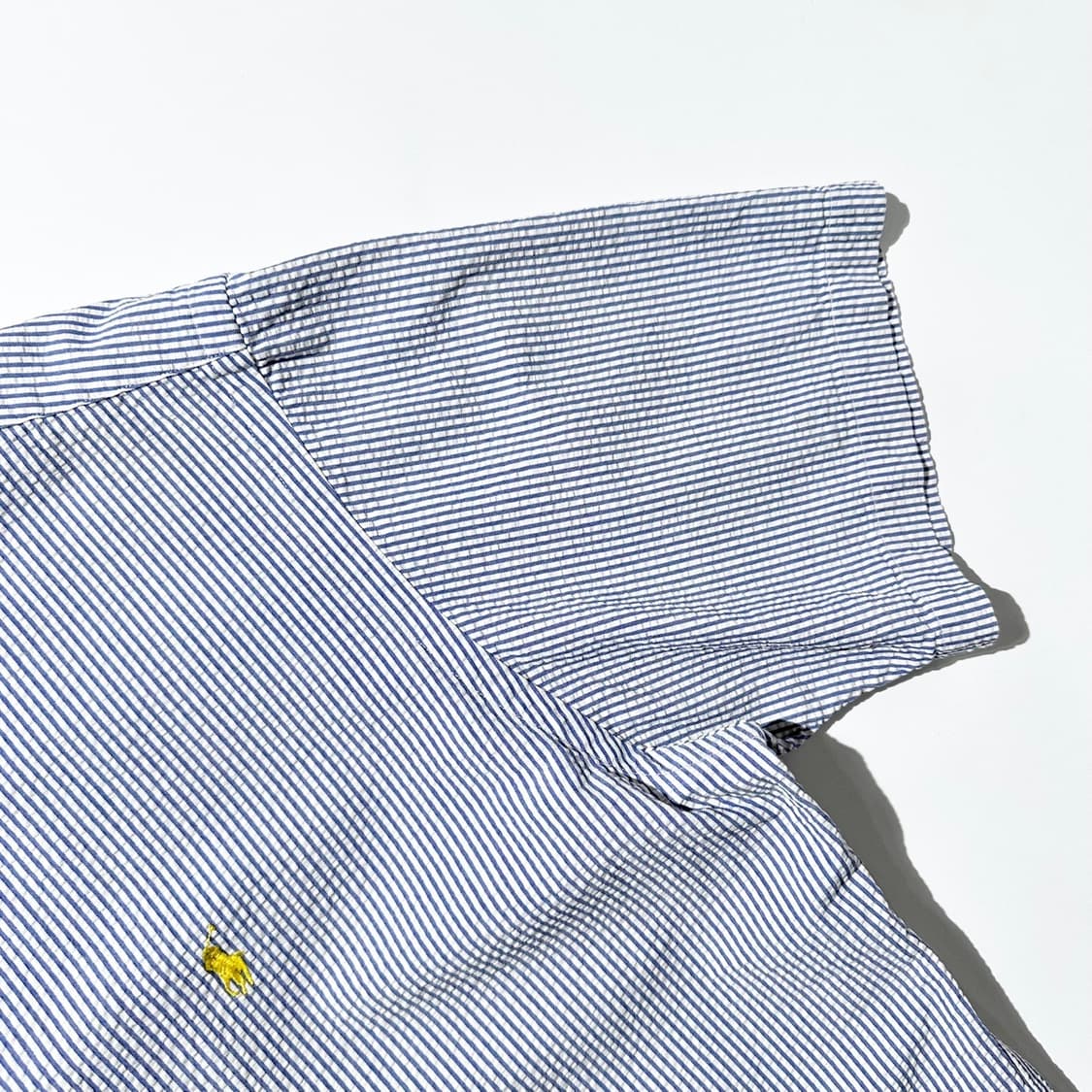 폴로 랄프로렌 시어서커 스트라이프 반팔 셔츠 상품이미지5