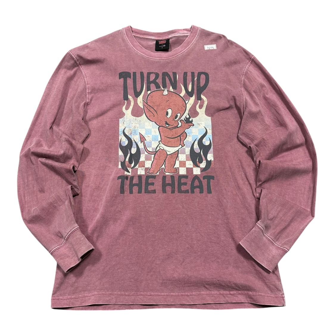 ✨ (바배) 핫스터프 x 탑텐 콜라보 피그먼트 롱슬리브 상품이미지1