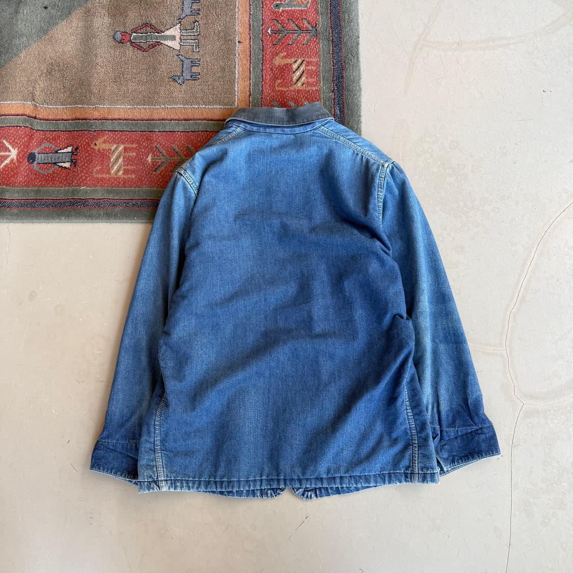 70s 오시코시 데님 초어 자켓 상품이미지4