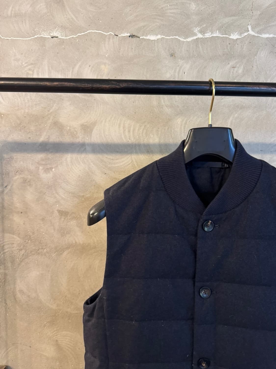 수트서플라이 구스다운 트위드 베스트 100 상품이미지2